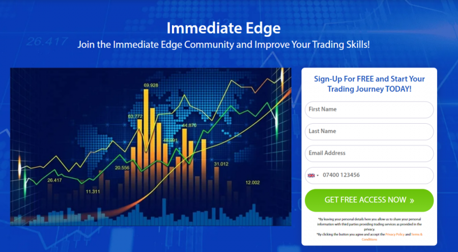 Immediate Edge เทรดบิทคอยน์ระยะสั้น 