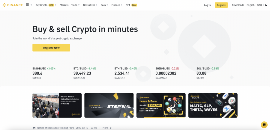 binance review เริ่มต้นเทรด Crypto แพลตฟอร์มเทรดคริปโต 