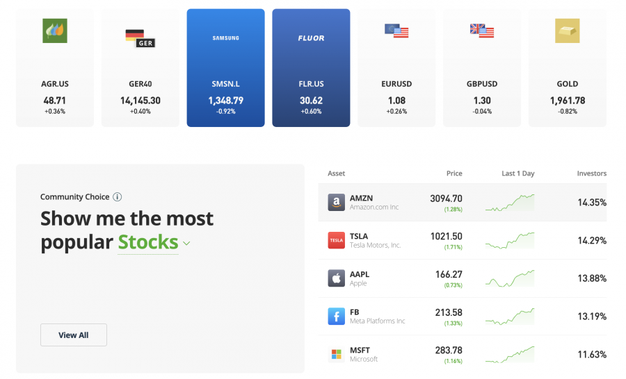 etoro แพลตฟอร์มเทรด Forex 