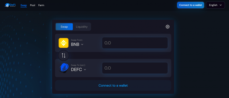 DefiSwap แพลตฟอร์ม staking
