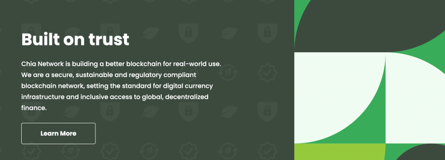 Chia sustainable crypto เหรียญคริปโตพลังงานสะอาด 