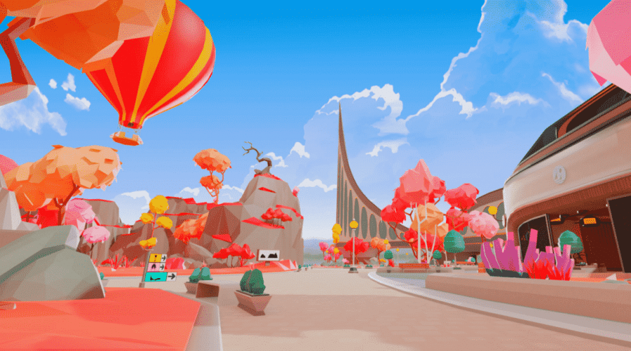 decentraland แพลตฟอร์ม metaverse