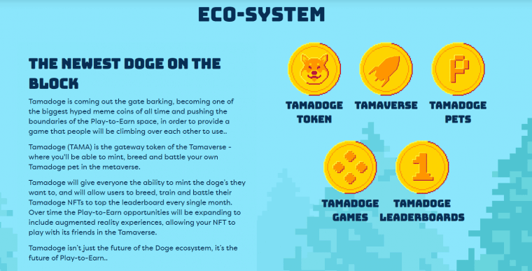 tamadoge เหรียญคริปโต IDO ที่ดีที่สุด