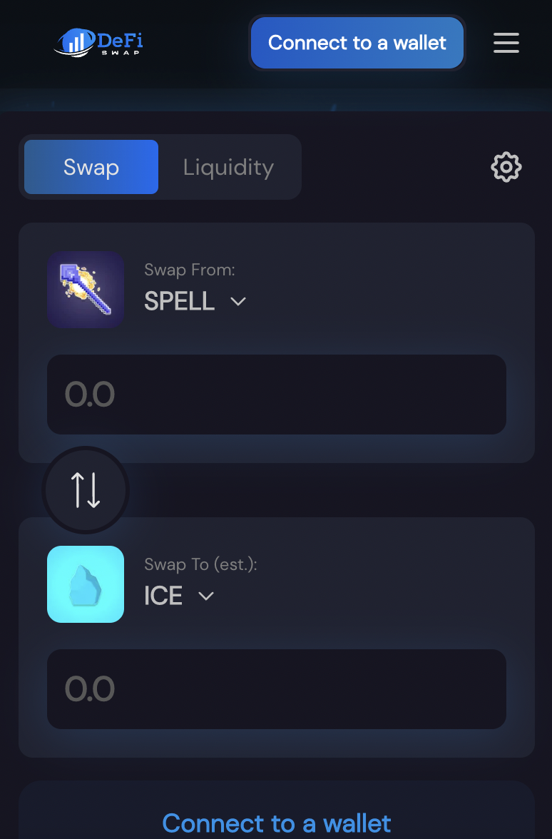 รีวิว Defi swap
