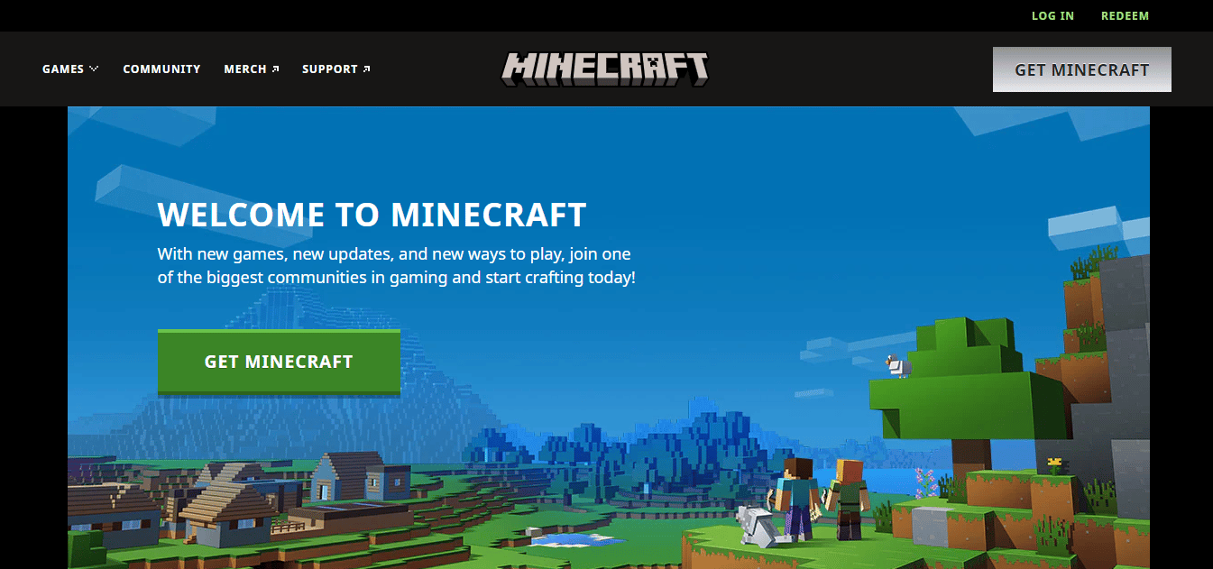 Minecraft เกมส์ใน Metaverse