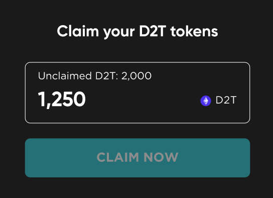 รับโทเค็น Dash 2 Trade