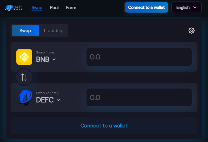 Defi Swap ออมเหรียญคริปโต ออมคริปโต ฝากคริปโตได้ดอกเบี้ย 