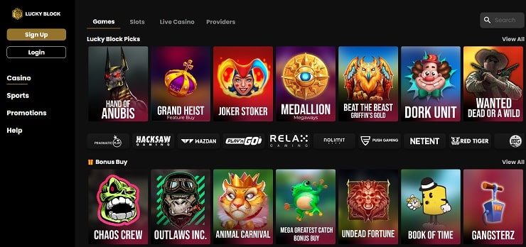 Lucky Block Casino เว็บคาสิโนยอดนิยม เว็บคาสิโนต่างประเทศ เว็บคาสิโนออนไลน์ ถูกกฎหมาย เว็บคาสิโน เชื่อถือได้ เว็บพนันต่างประเทศ ดีที่สุด 