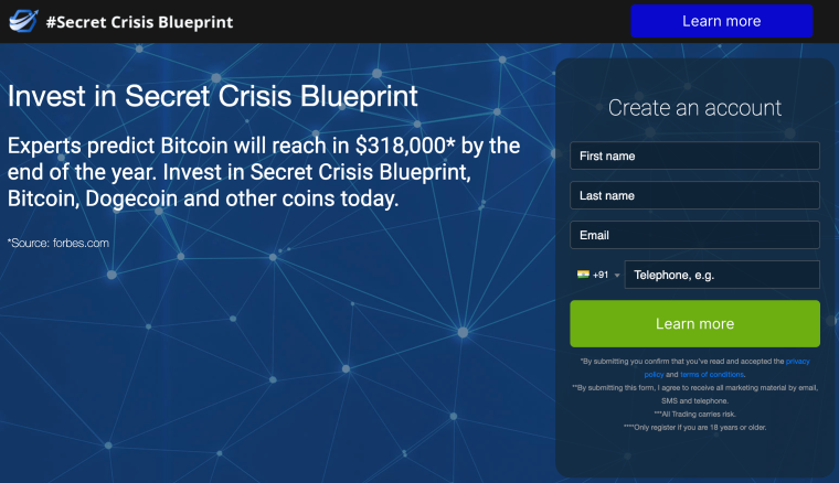 รีวิว Secret crisis blueprint