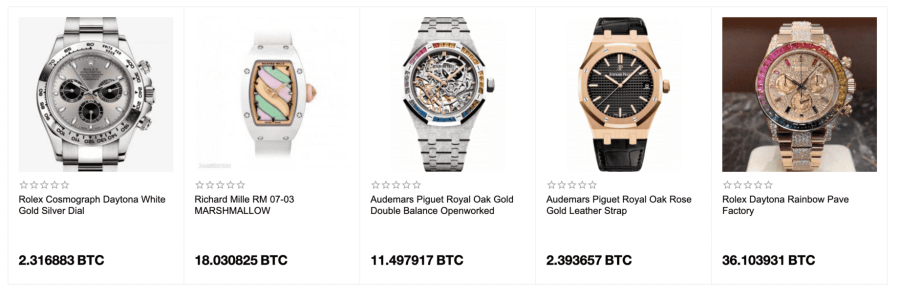 Crypto Emporium นาฬิกา