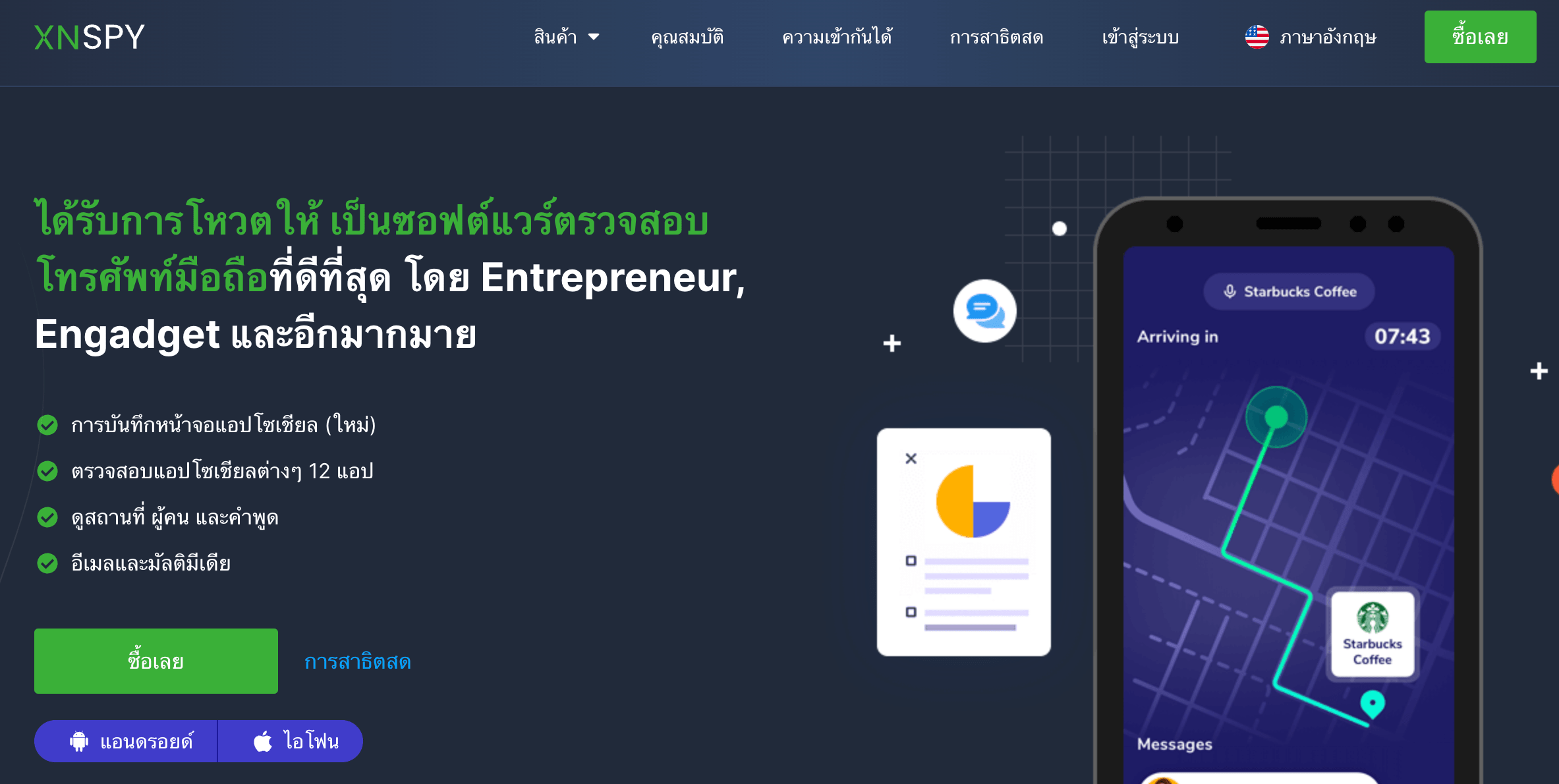 XNSpy —แอพสปาย Android