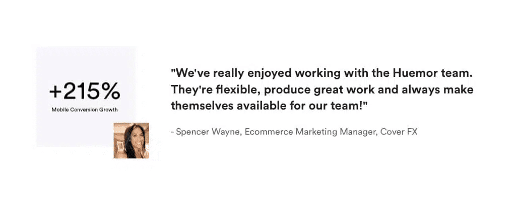 รีวิวจาก Spencer Wayne เกี่ยวกับทีม Huemor