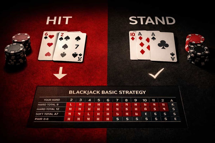 กลยุทธ์แบล็คแจ็คพื้นฐานที่ผู้เล่นควรรู้